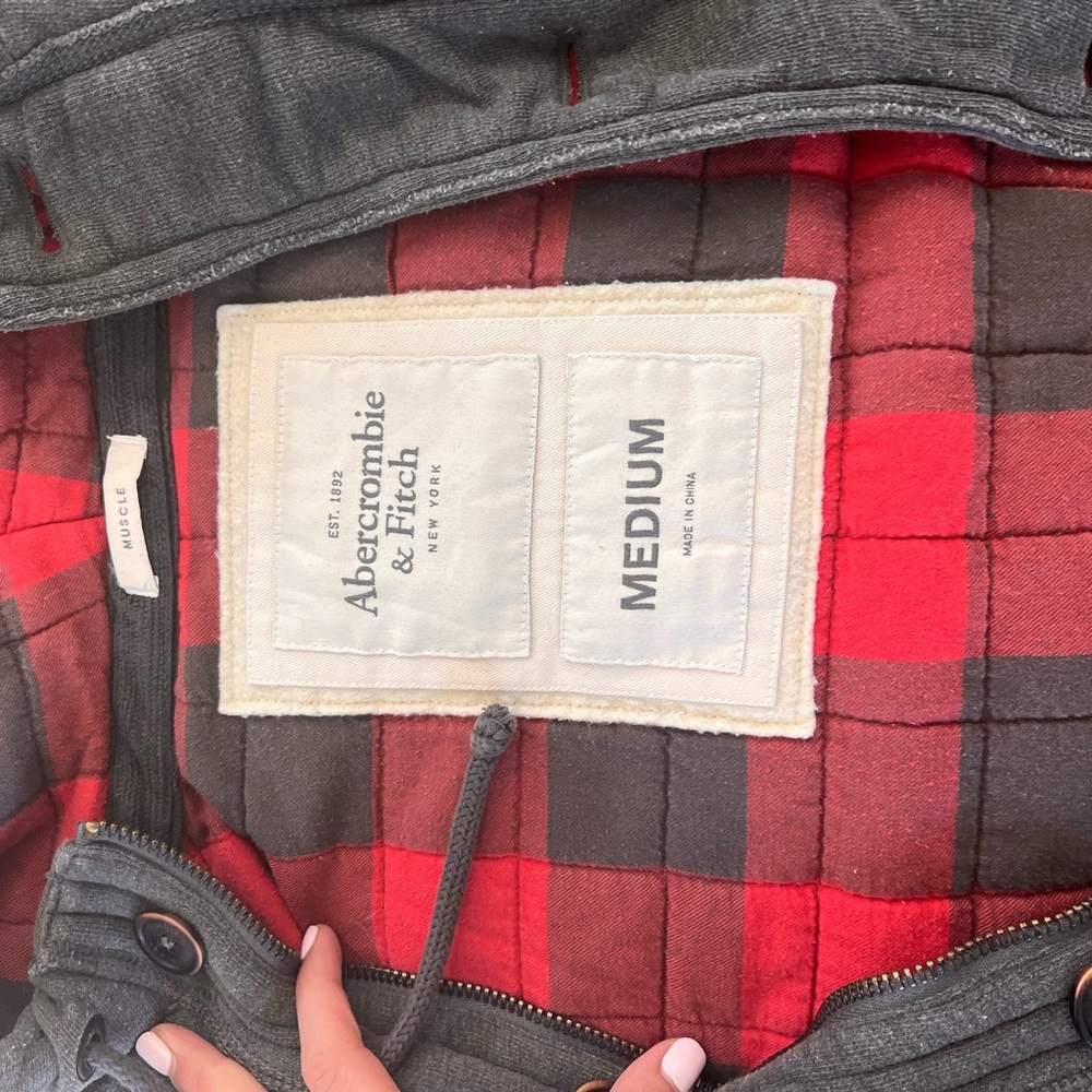 Abercrombie puffer warm jacket